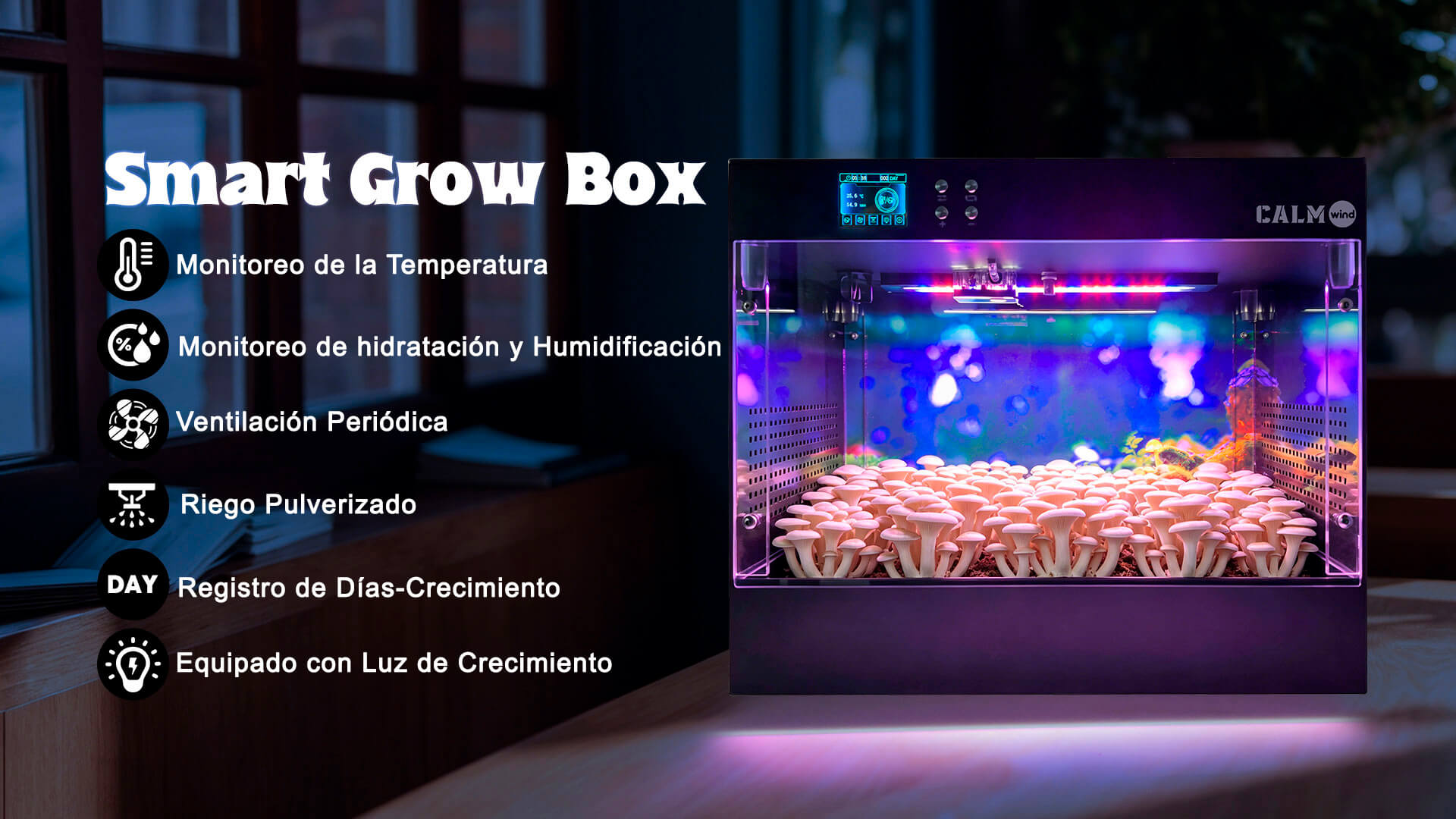 Características de Smart Grow Box LTQ